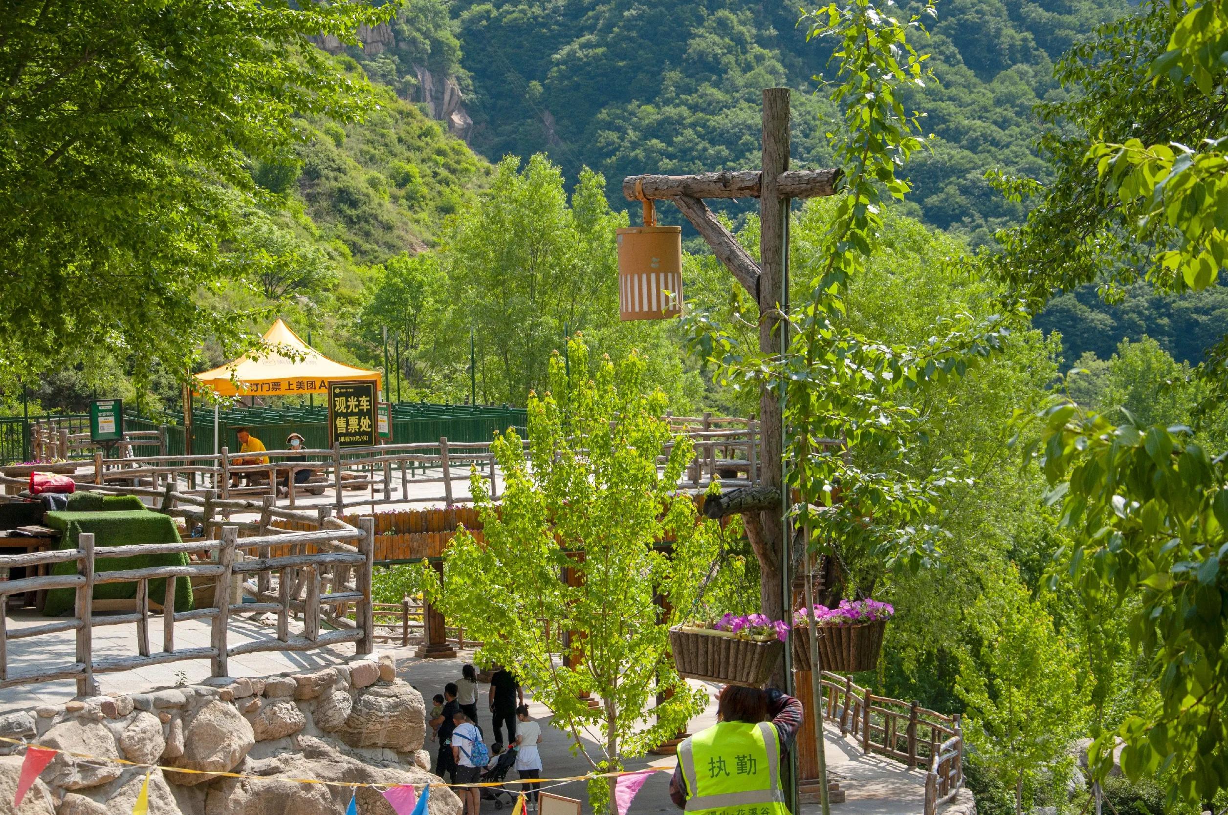 灵寿漫山花溪谷休闲好去处,灵寿花溪谷旅游景区在哪里
