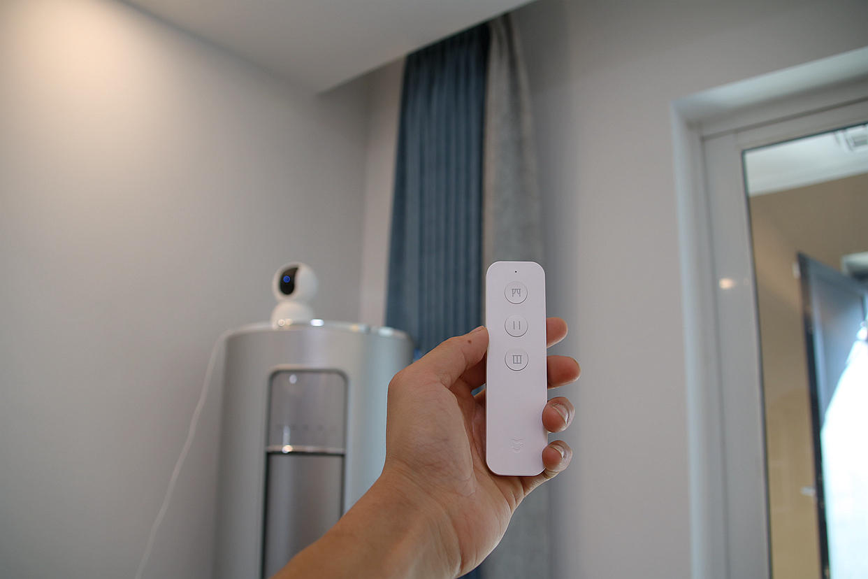 米家智能窗帘双向开合,小米智能窗帘1s接入homepod