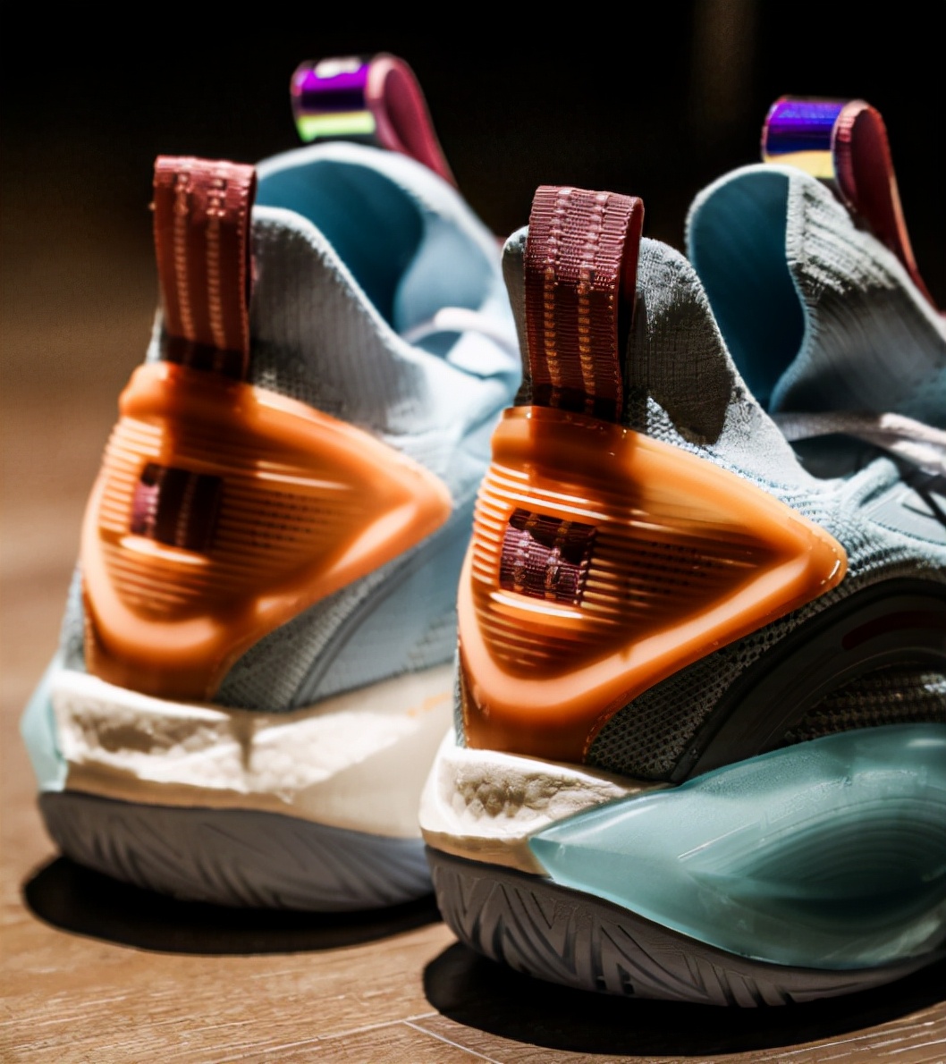 特步游云六代篮球鞋斜扣,特步篮球鞋游云1代