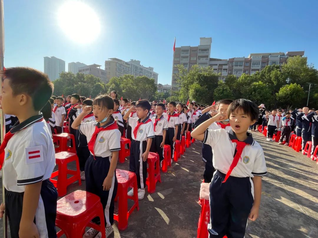 云浮红领巾,红领巾建队74周年