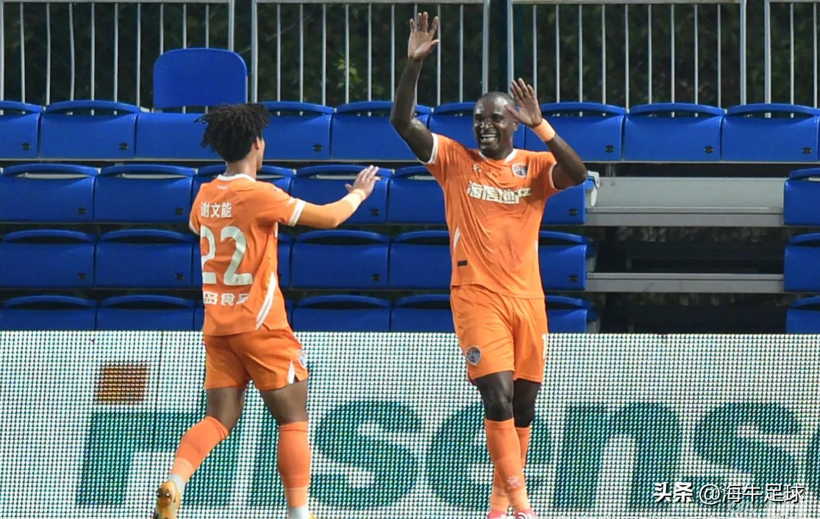 青岛海牛签下中甲金靴奥努埃布,奥努埃布加盟长安竞技