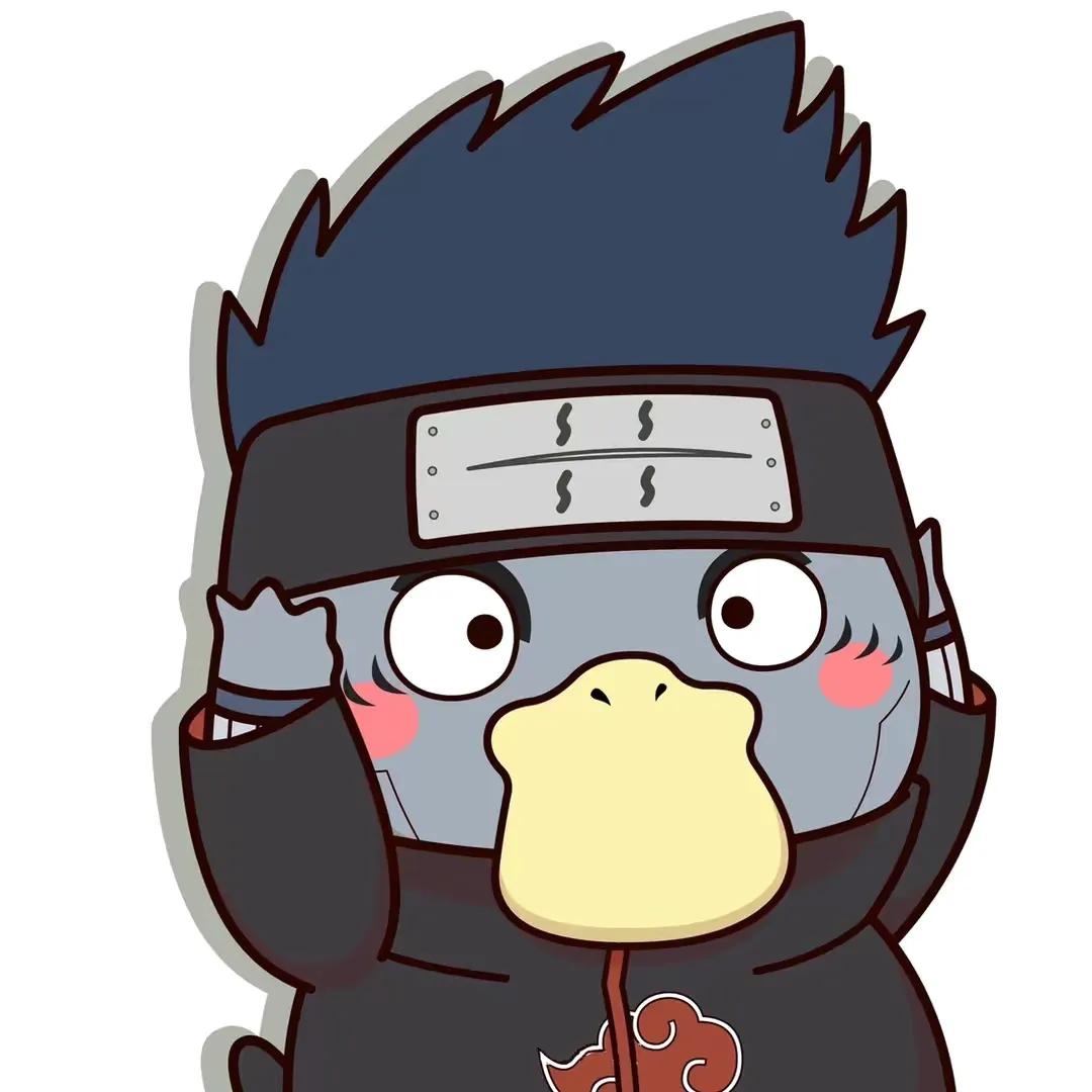 可爱可达鸭头像大全,各种可达鸭头像