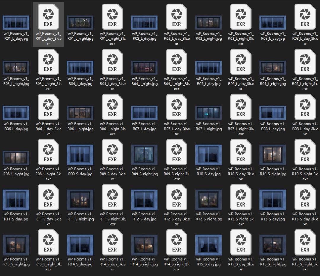 这样精美的室内橱窗竟然是贴图——exr透视贴图将颠覆你的认知