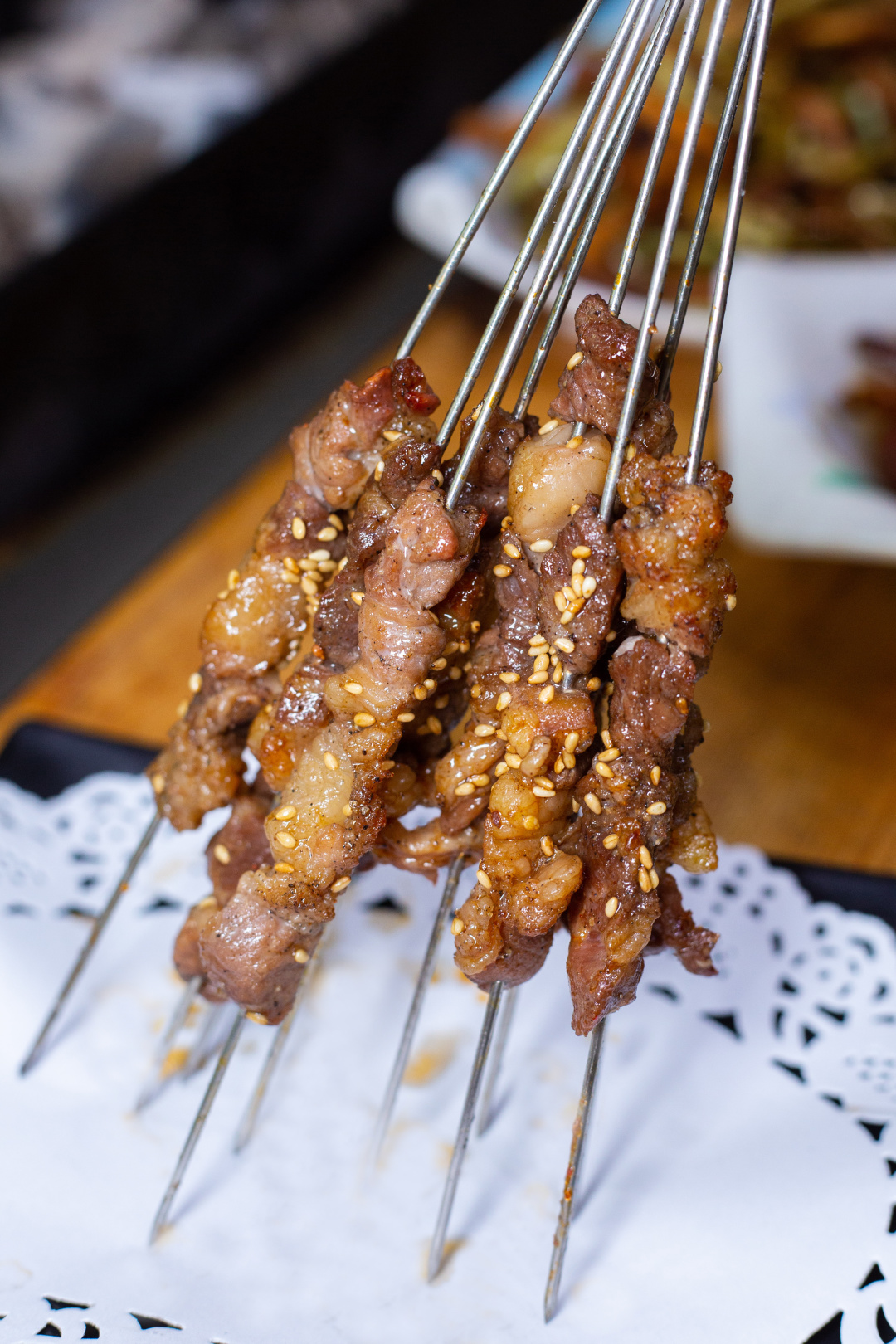 吃烧烤不能没有砂锅豆腐,正宗淄博小炉烧烤