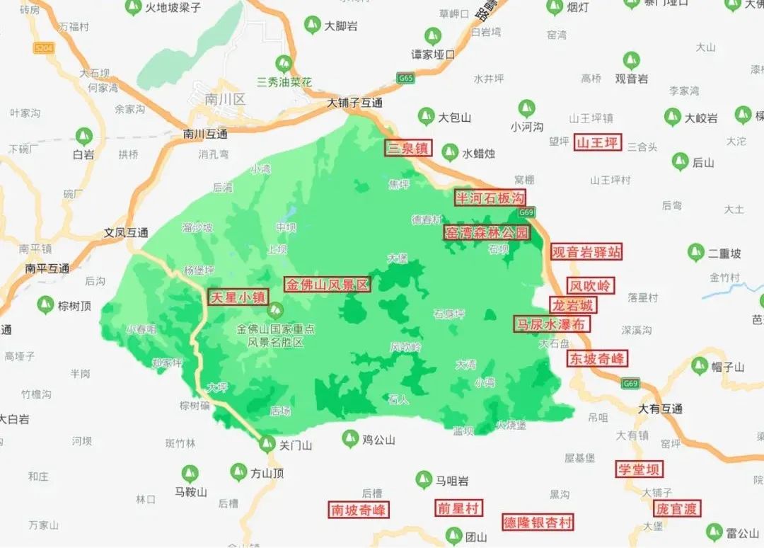 南川区金佛山旅游攻略,南川金佛山一日自驾游攻略