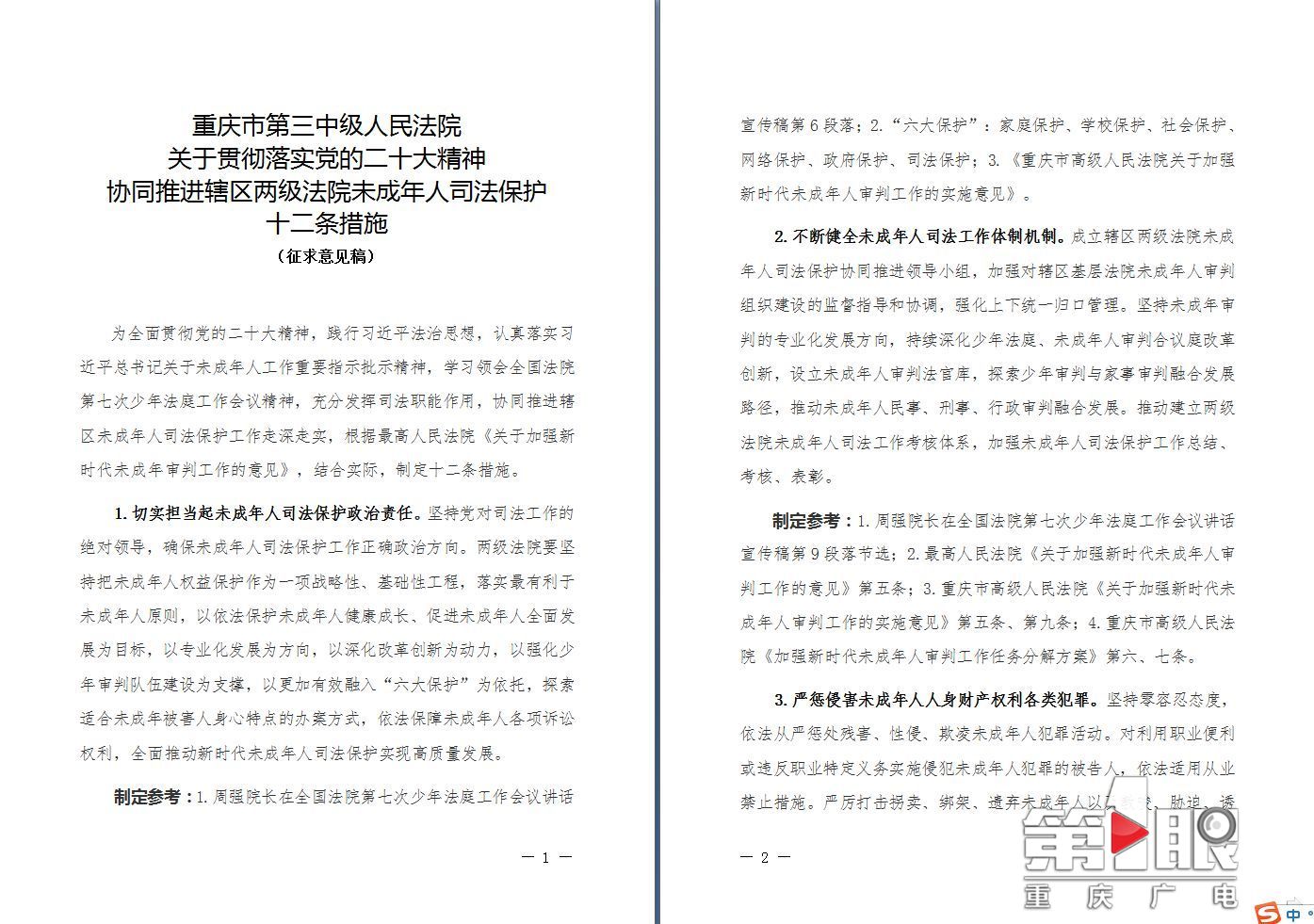 重庆未成年人司法保护典型案例,法院未成年司法保护