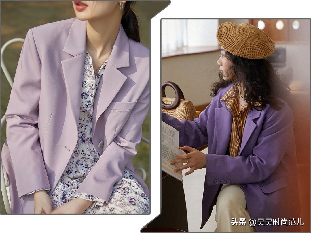 气质不重样初夏西装的百搭穿法,几款潮流范儿的西装搭配