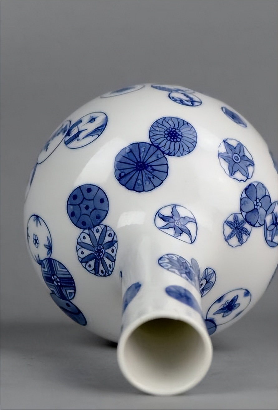 皮球花瓷器的历史,皮球花瓷器图案