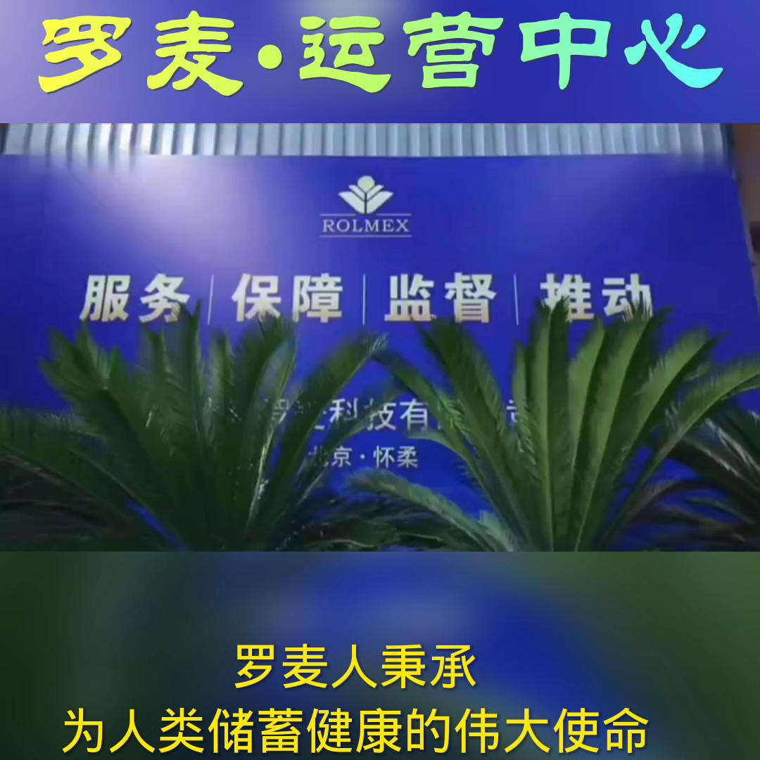 罗麦运营中心和制造中心成为人类储蓄健康的使命