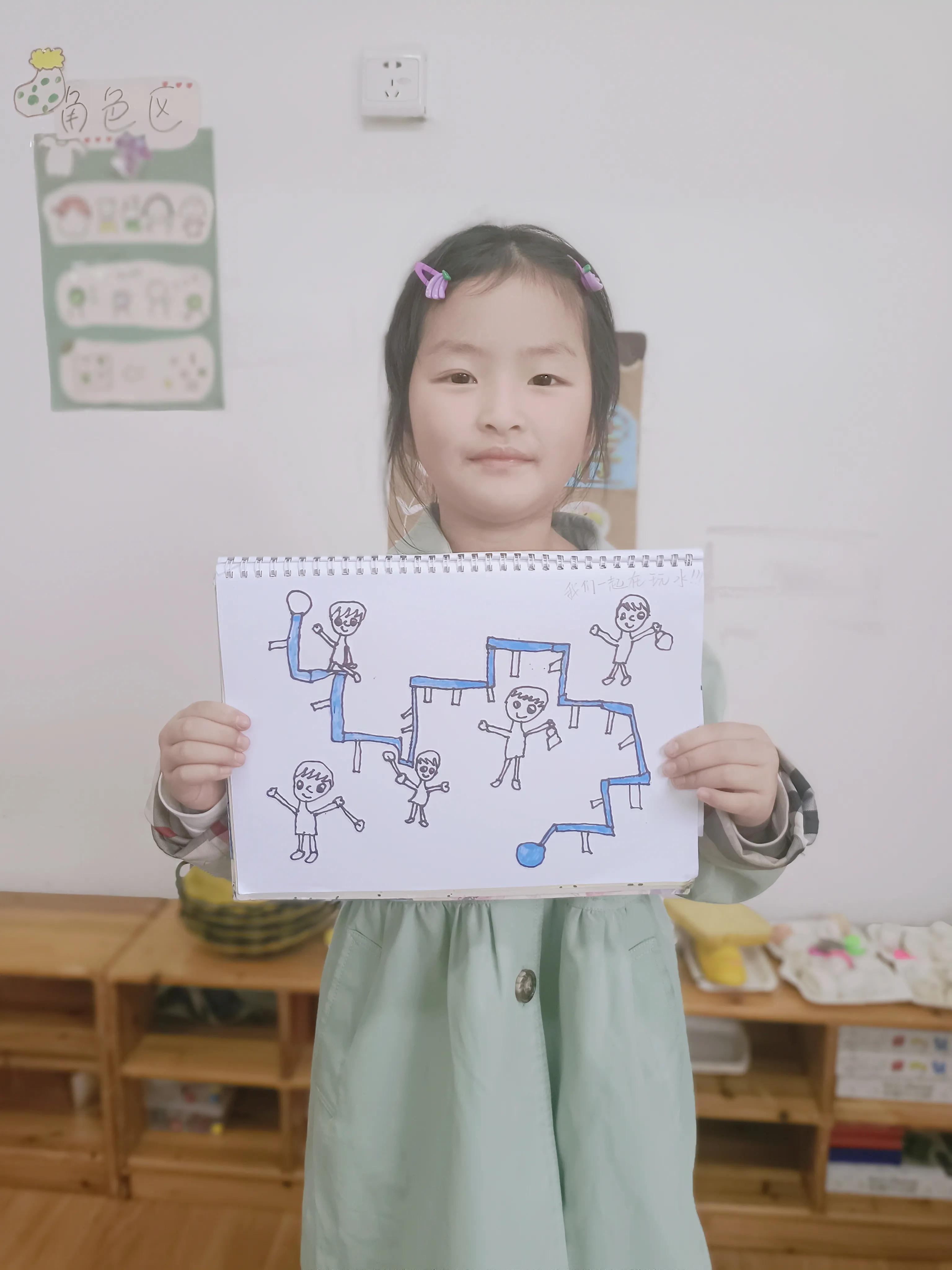 白庙幼儿园大一班自主游戏“沙水区”活动