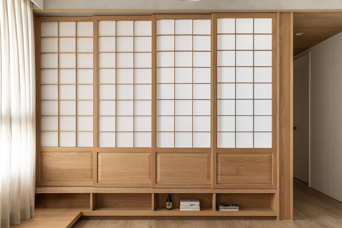 88平米房子小吧台,卧室日式吧台