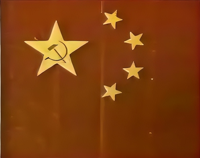 五星出东方利中国是多少年前,古代预言五星红旗