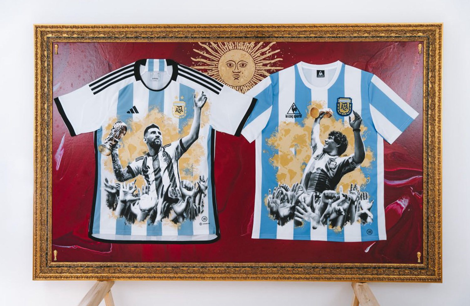 梅西马拉多纳混合图片手绘,画家matisse作品欣赏