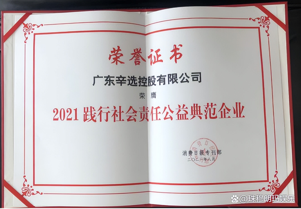 辛巴公益奖,2021中国慈善企业家榜辛巴