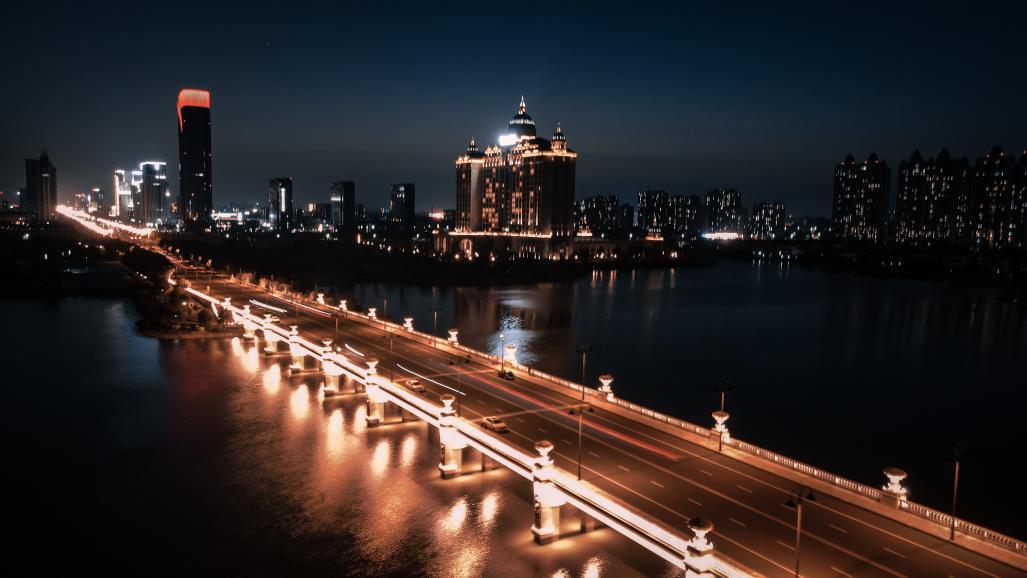 东营适合看夜景的地方,东营夜景一道亮丽的风景线