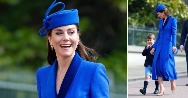 英国凯特王妃圣诞节造型,凯特王妃时髦造型