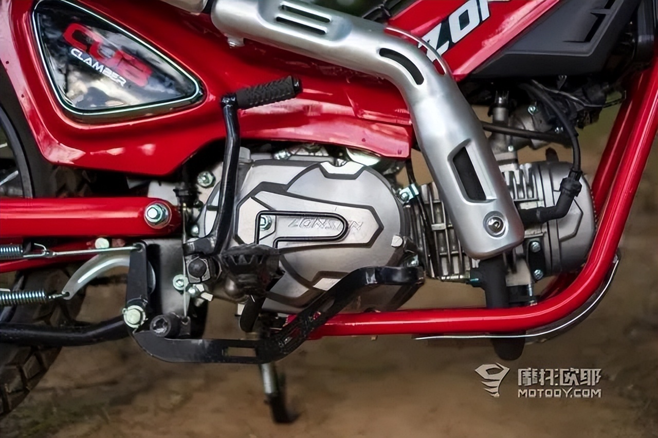 国产运动弯梁摩托车,宗申野米弯梁车架