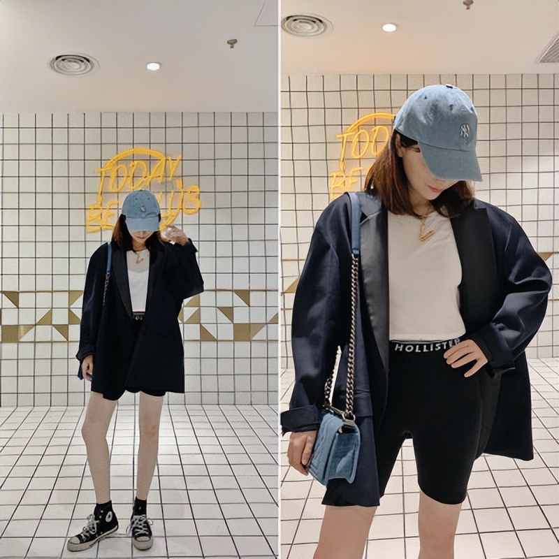 夏天防晒帽子搭配,夏季防晒洋气帽子绿色