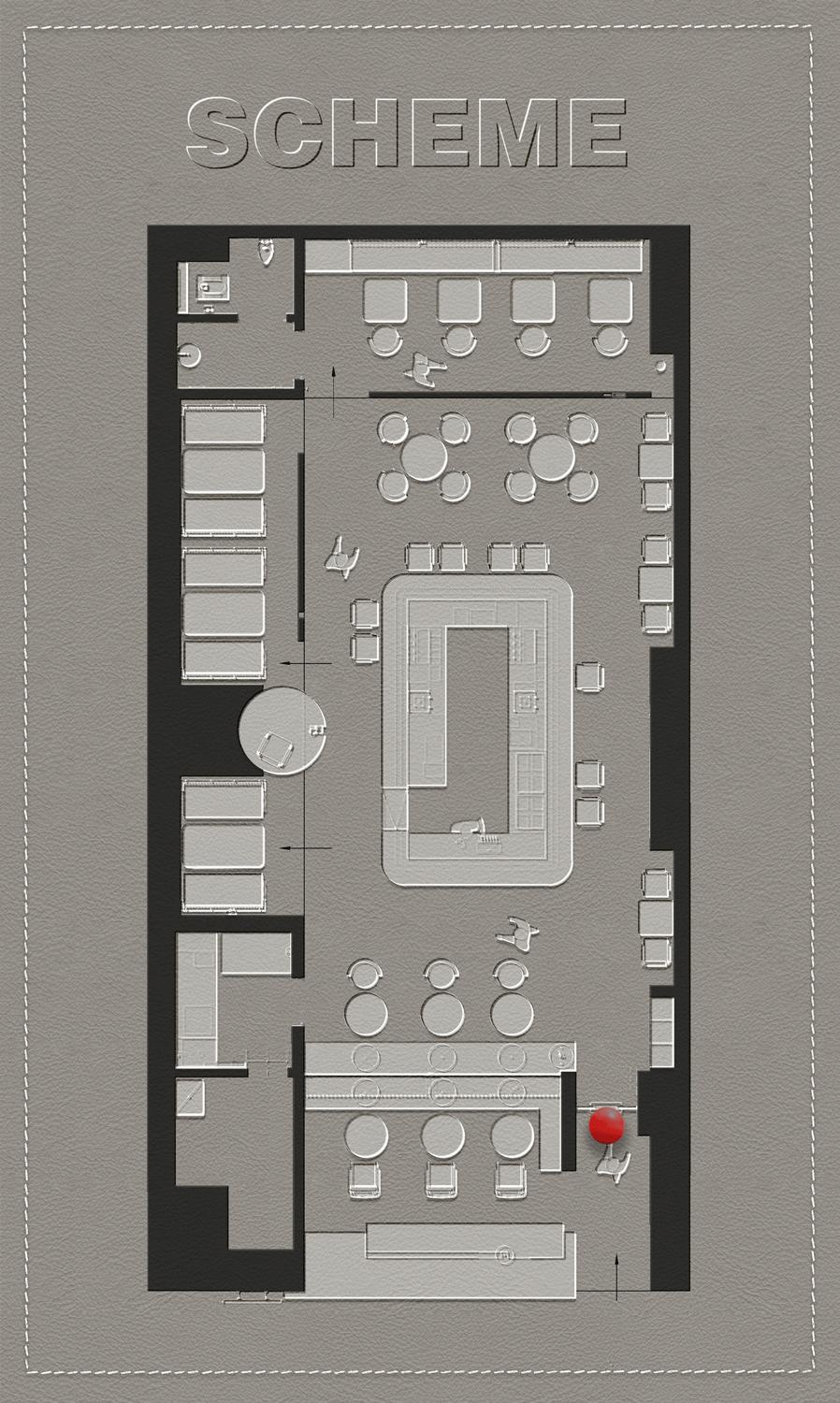 中式餐饮空间设计详细案例,红砖餐厅设计图片大全
