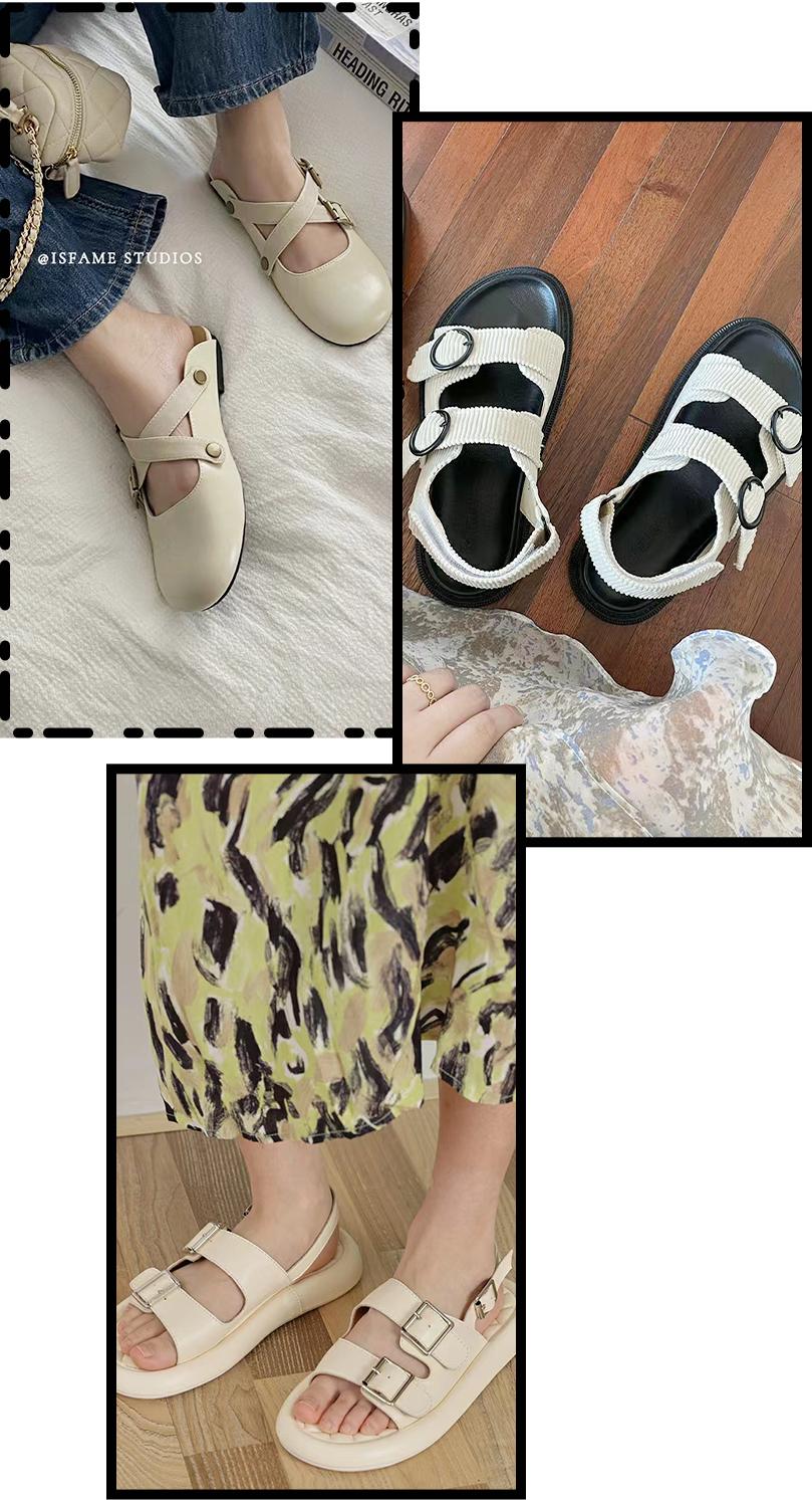 宽胖脚显瘦的凉鞋,拼多多凉鞋店铺推荐学生党