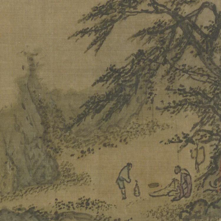 一抹飞青，如灵鱼跃渊