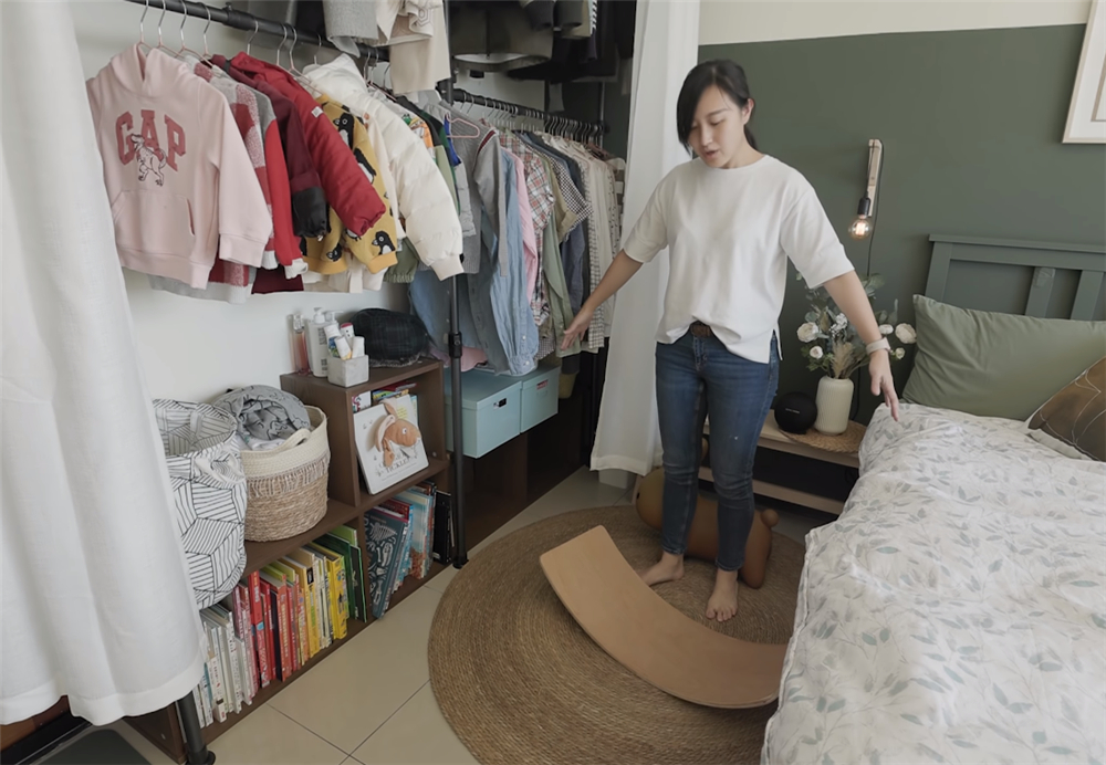 小两口用3天时间，将13㎡杂乱卧室变成森系风，网友：心服口服