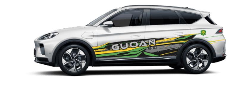 【实拍极狐阿尔法S国安版：经典黄绿配色，个性化定制销售】