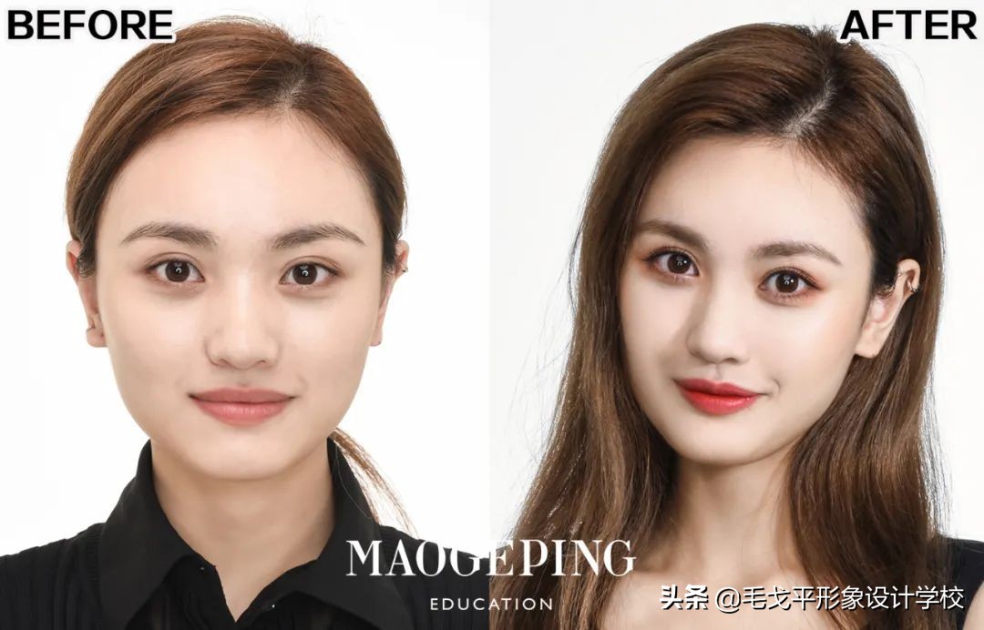 方圆脸化妆教程,方圆脸欧式化妆