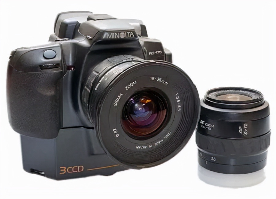 美能达专业单反相机,美能达第一款数码单反