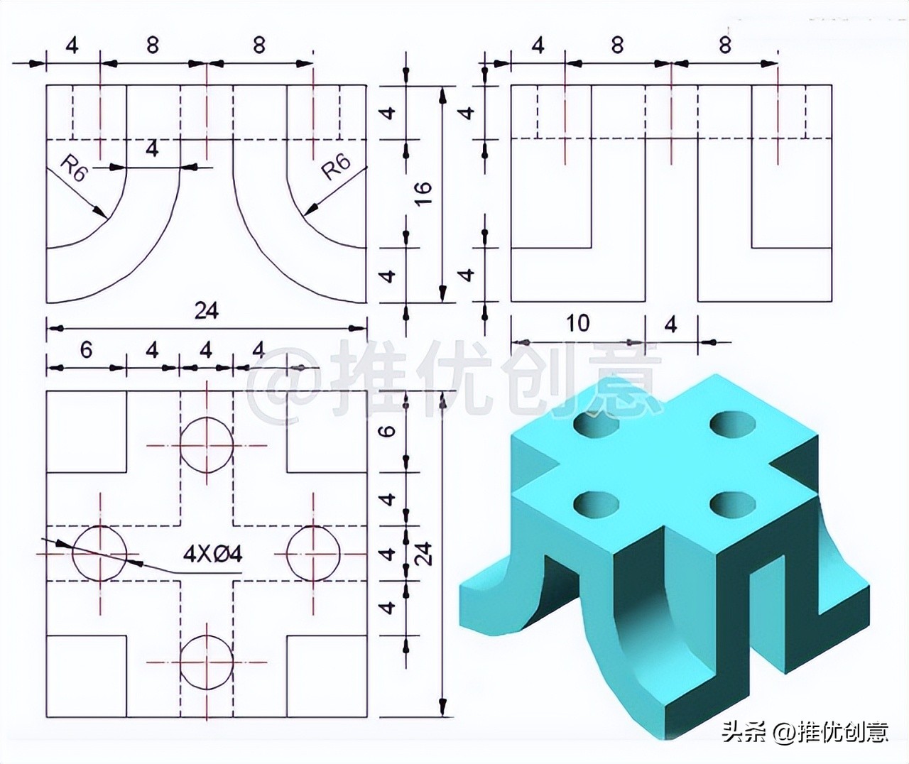 cad三维制图布尔运算,autocad三维绘图中的布尔运算