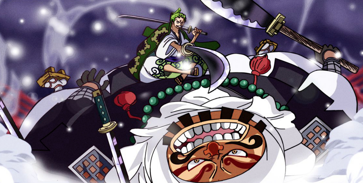 海贼王101卷讲的什么,海贼王1047索隆练成黑刀