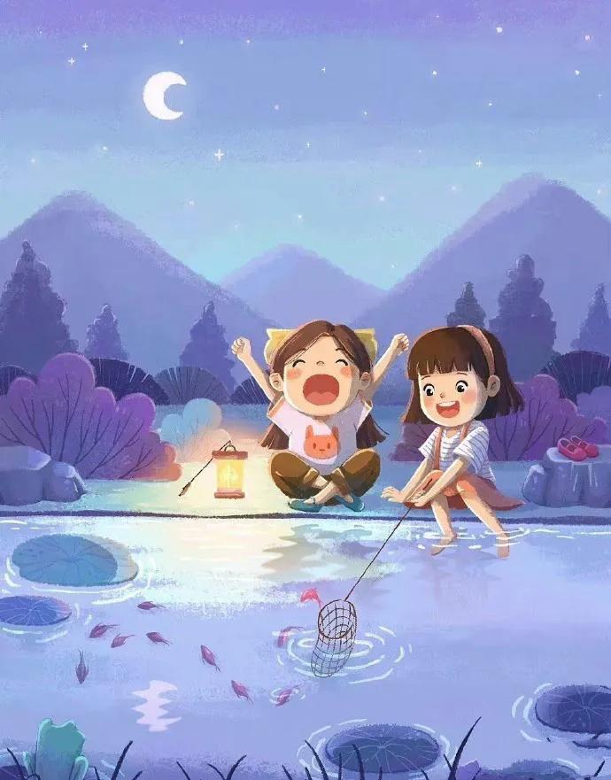 网友画的教材封面,网友画的小学教材插画对比图