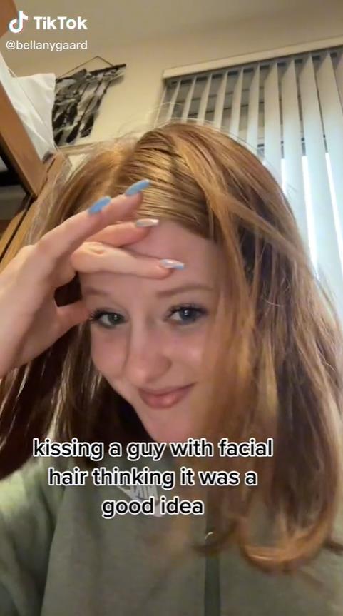 澳洲妹子和男友接吻,澳大利亚女子与男友接吻