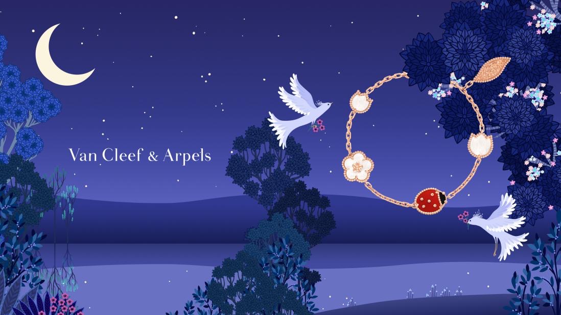 vancleefarpels,vancleef&arpels梵克雅宝经典款