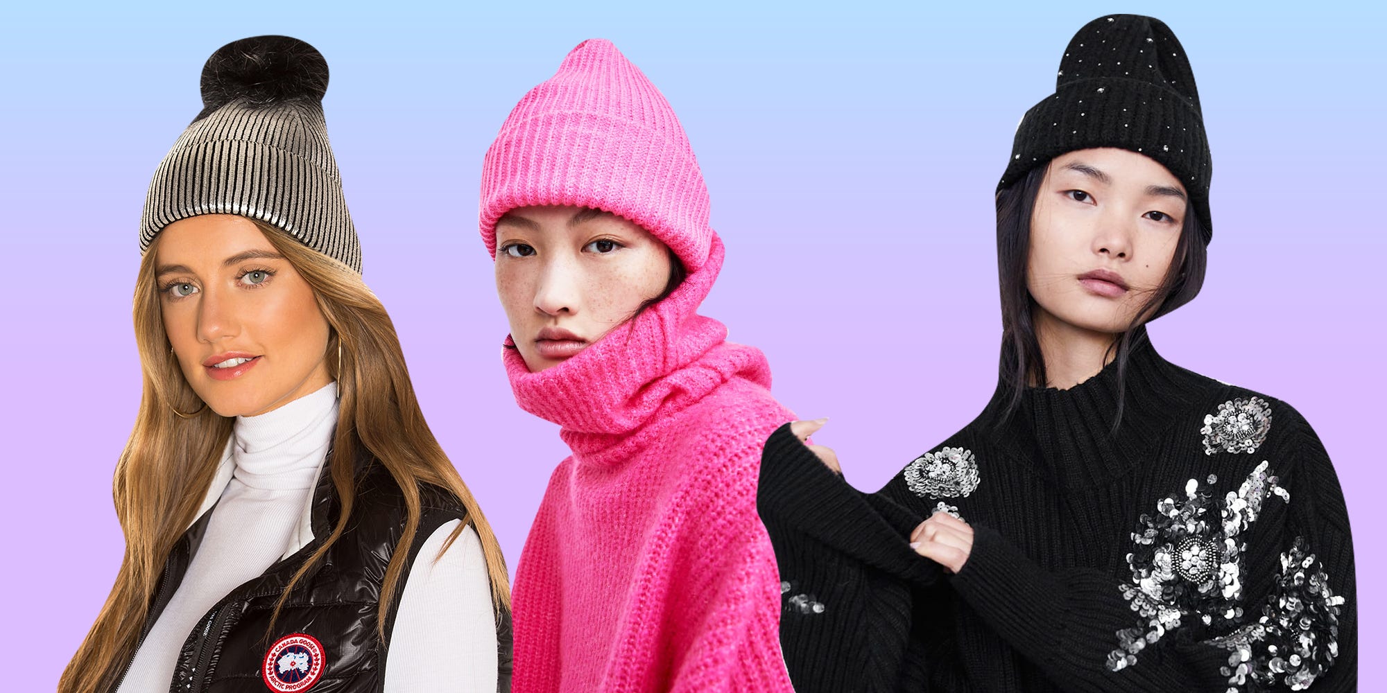 六种帽子,6种颜色帽子