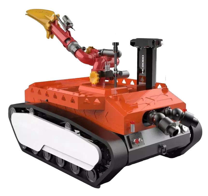 防爆消防灭火机器人,大型全地形消防灭火机器人