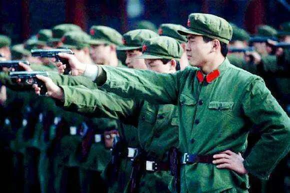 解放军07式服装展示,解放军56式衣服