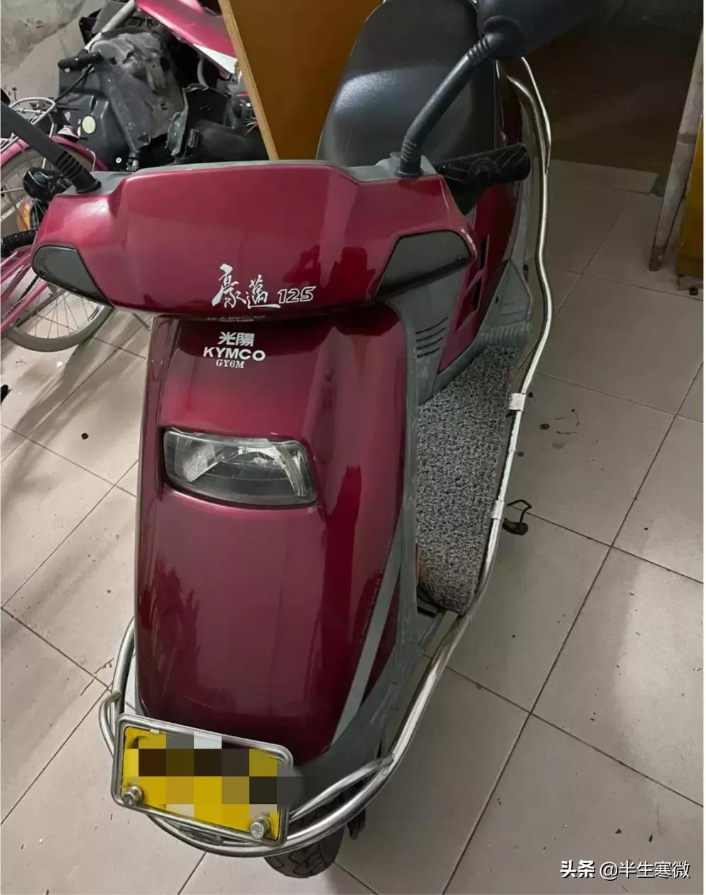 30年前的踏板摩托车,巅峰摩托大踏板