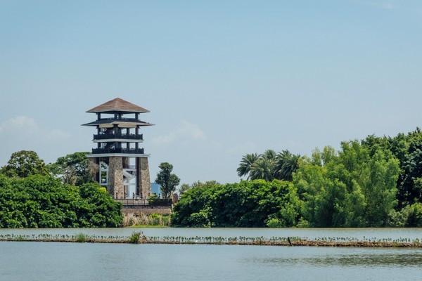 湾区光影魅力,南沙湾区超美风景线