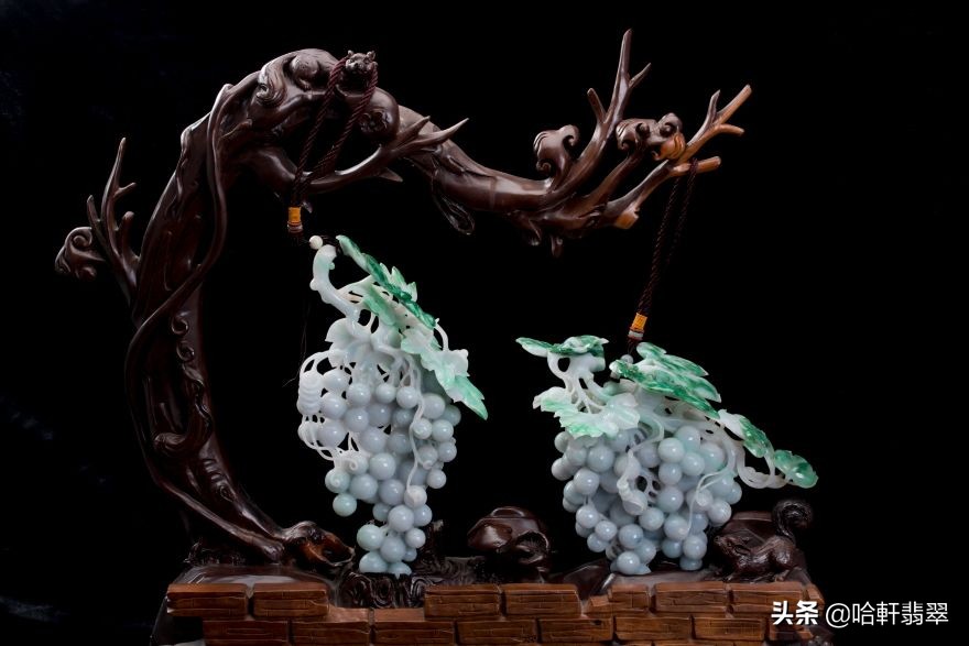 小摆件真漂亮,真正的老翡翠摆件