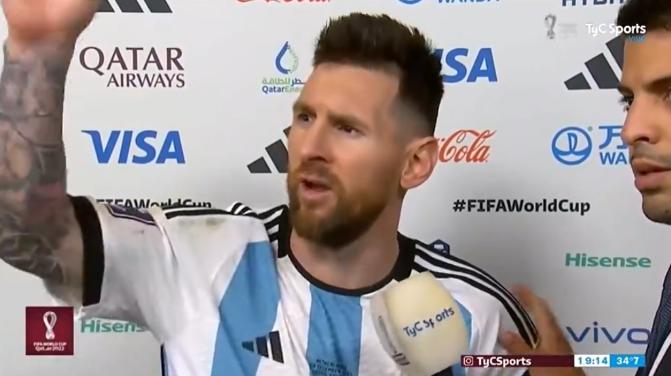 阿根廷vs荷兰梅西全场集锦,阿根廷荷兰球员爆发冲突梅西反应