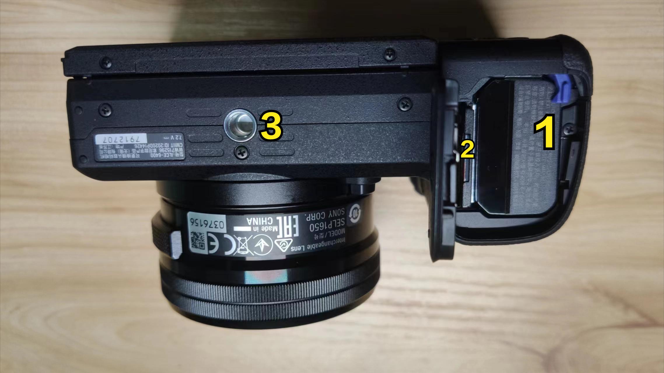 相机机身介绍-索尼α6400