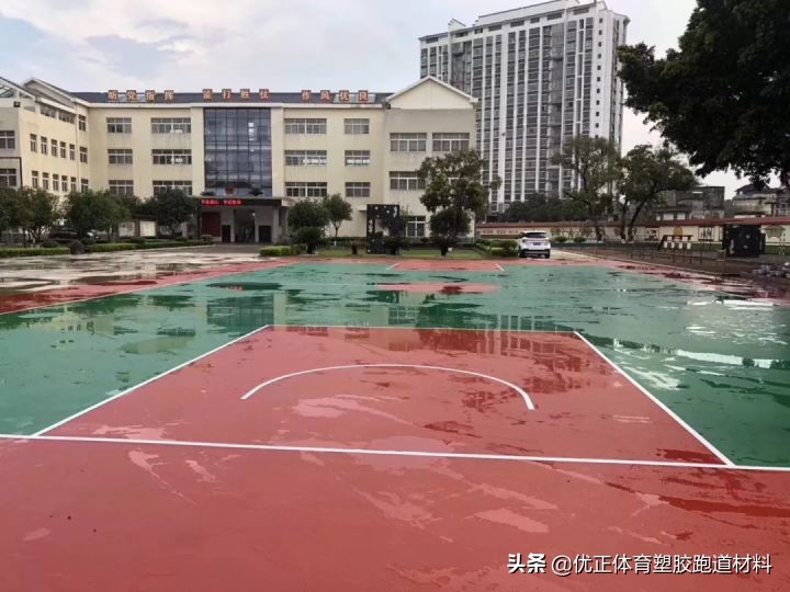 硅pu篮球场施工工艺及国标,正规硅pu篮球场施工全过程