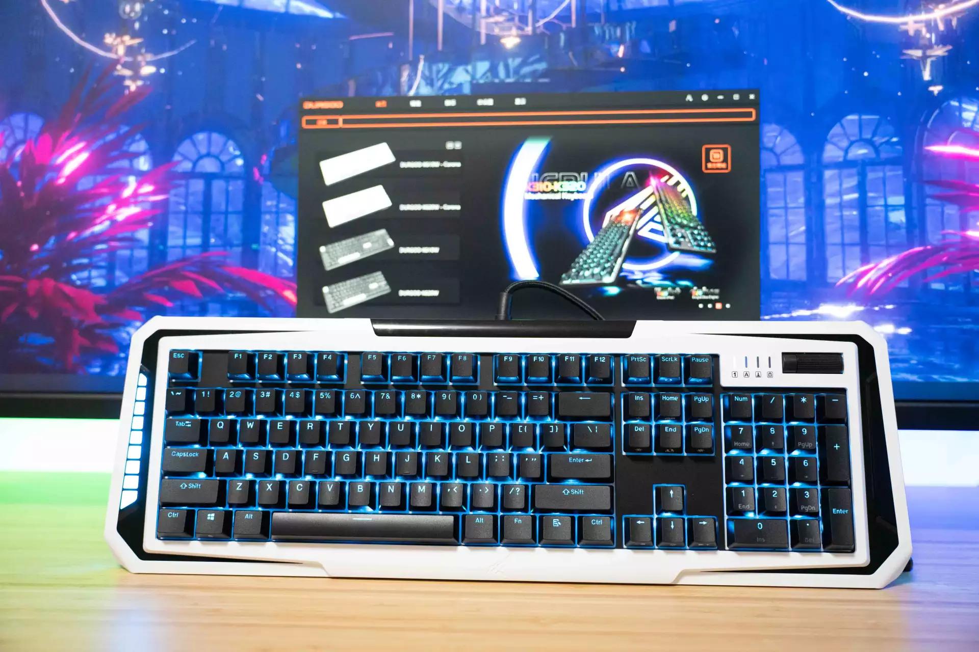 杜伽GK90键盘开箱,杜伽gk90开箱