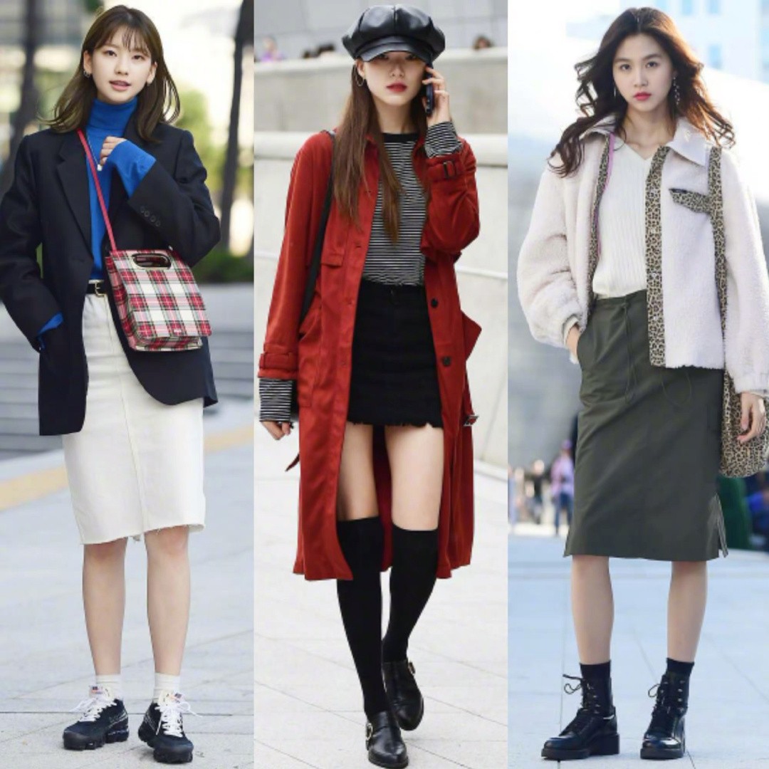 韩国女生裙子穿搭教程全过程,韩国春天穿什么裙子好看