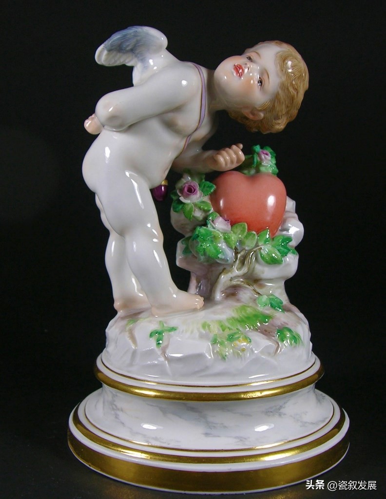 欧洲瓷器之祖-梅森Meissen制瓷厂-爱神丘比特“爱”主题瓷塑（2）