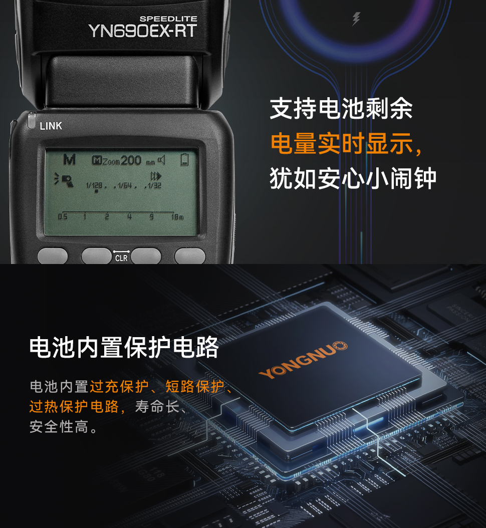 永诺闪光灯600exrt二代,永诺yn690ex