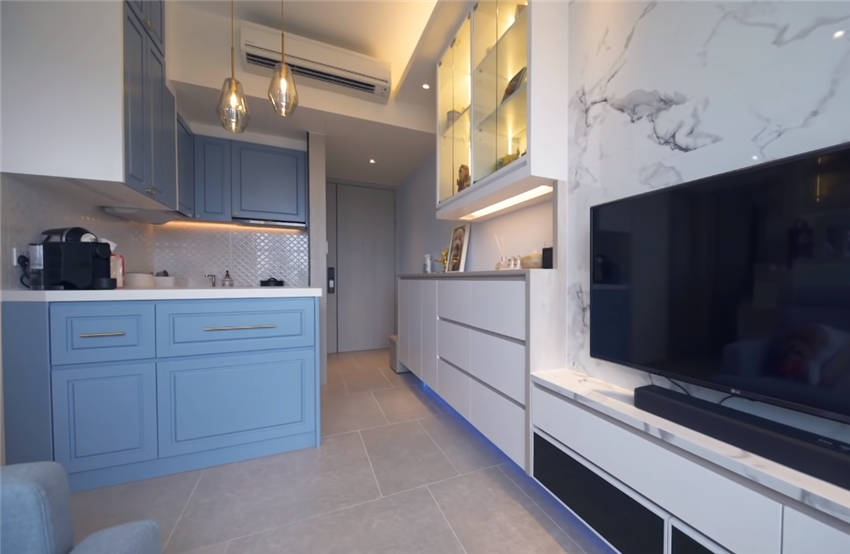 香港旧屋翻新案例,旧屋改造翻新最省钱38平