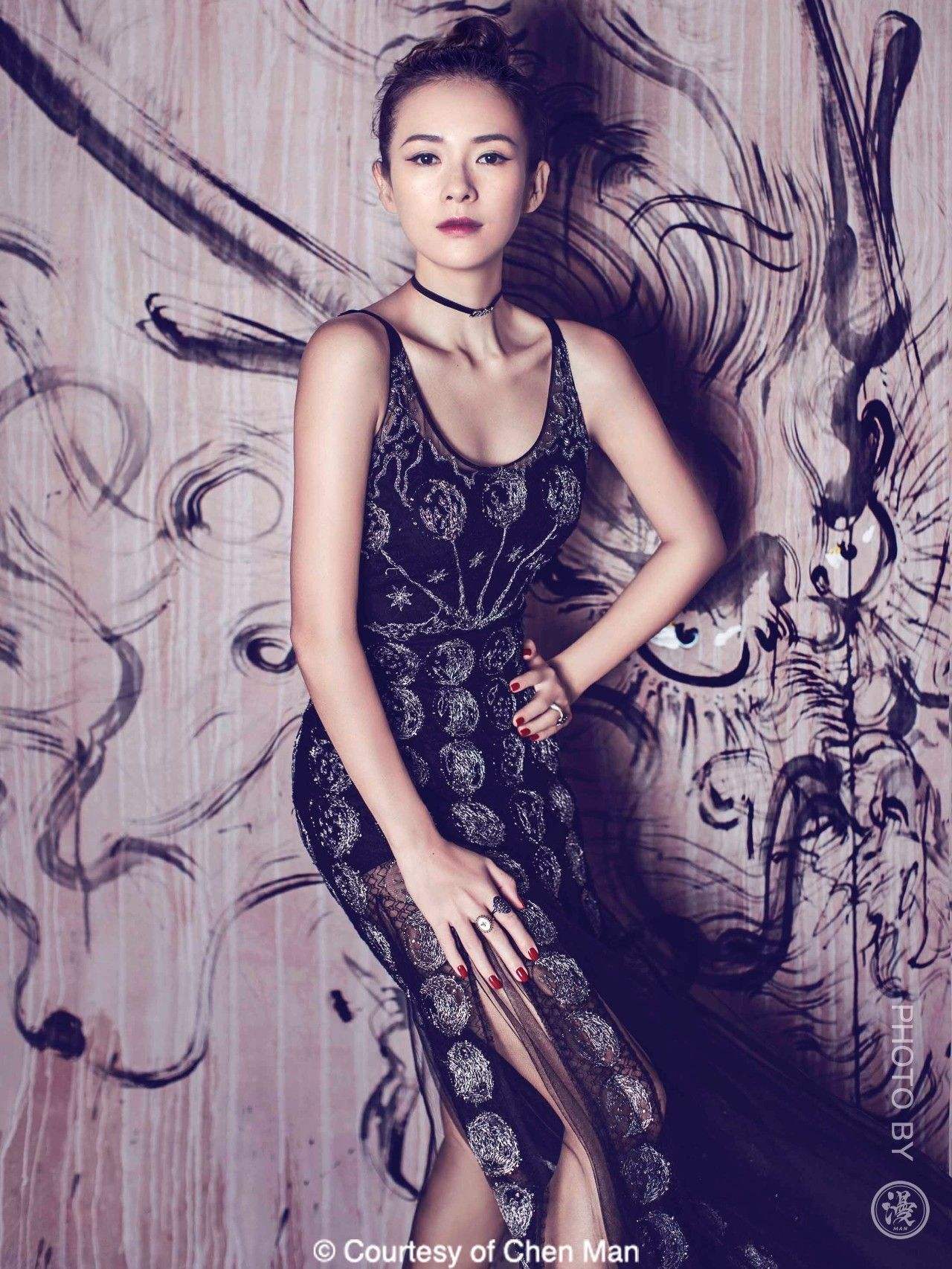 章子怡李艾惊艳写真,章子怡惊艳写真照片