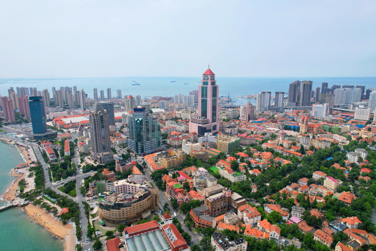 青岛夏日旅行,青岛之旅享受夏日与海风